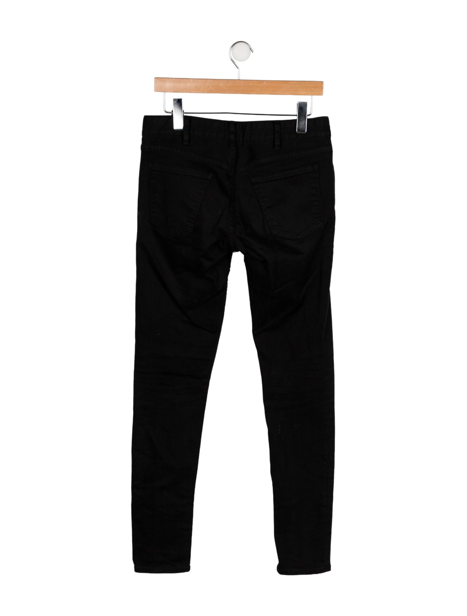 Celine Mid-Rise Skinny Leg Jeans