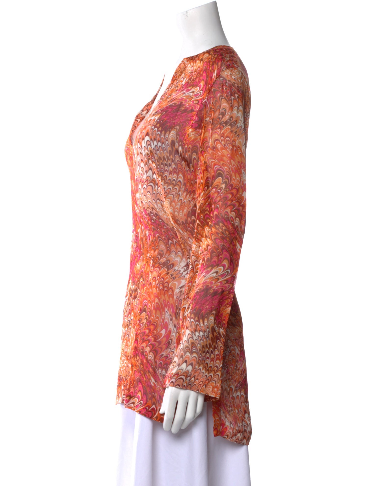 Celine Vintage Silk Tunic