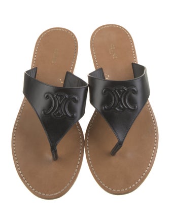 Celine Leather Slides
