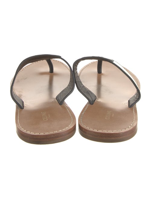 Celine Leather Slides