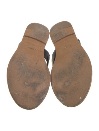 Celine Leather Slides