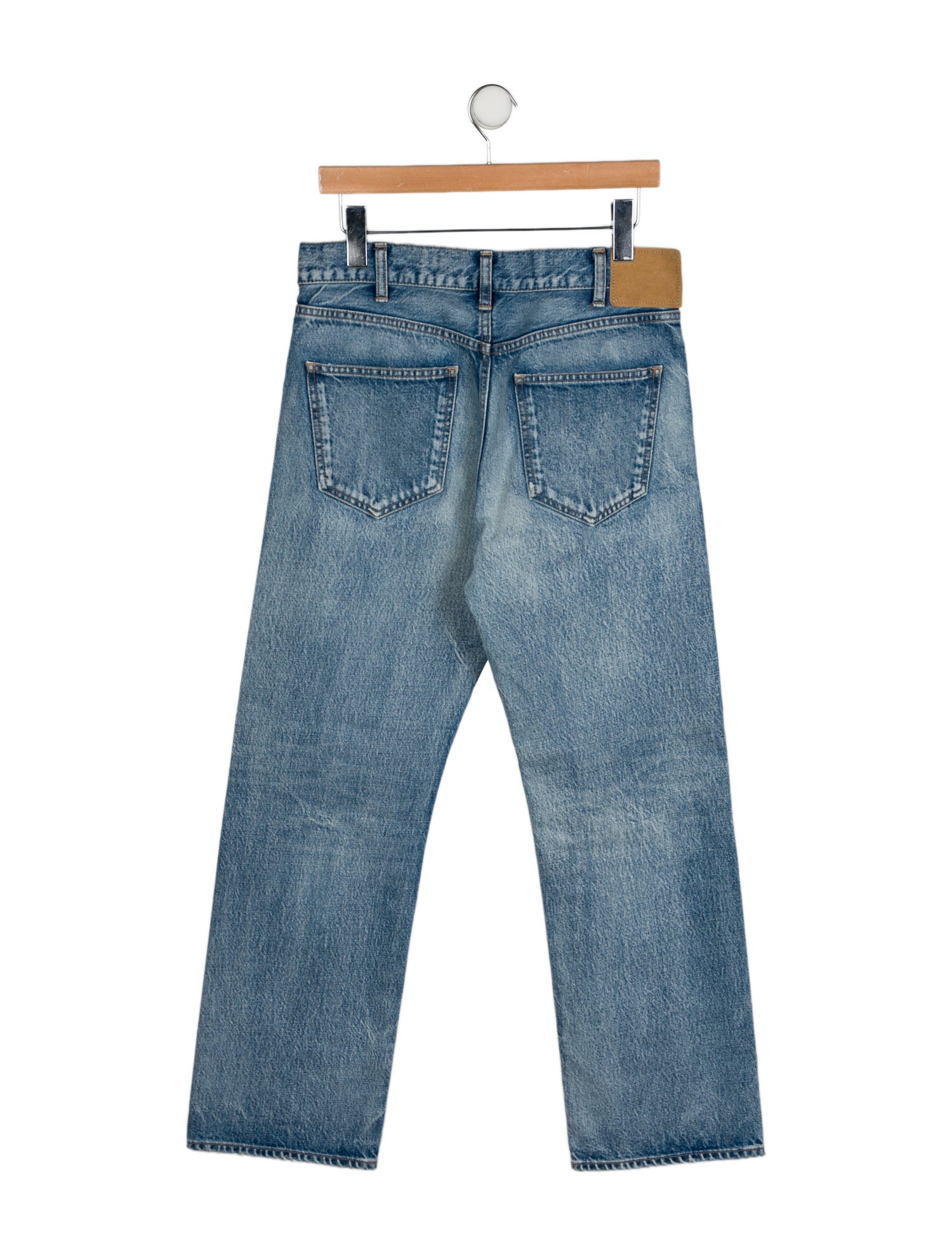 Celine High-Rise Wide Leg Jeans