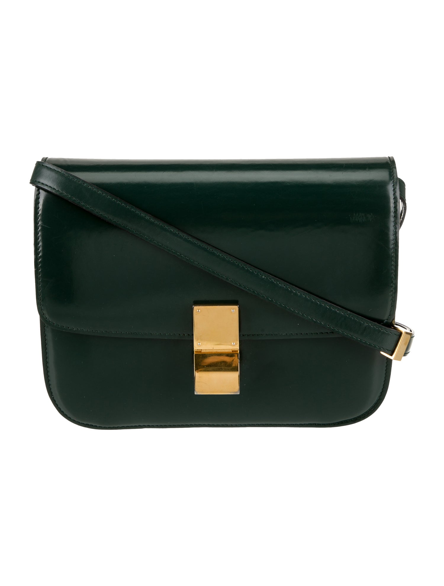 Celine Patent Leather Classic Medium