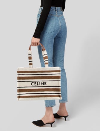 Celine Canvas Cabas Thais Large 2024