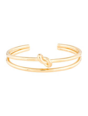 Celine Knot Double Cuff