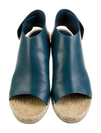 Celine Leather Espadrilles