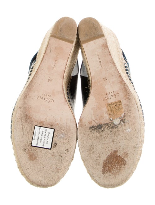 Celine Leather Espadrilles