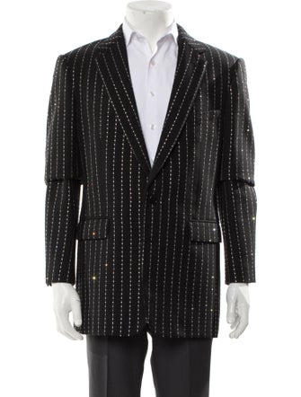 Celine Wool Striped Blazer