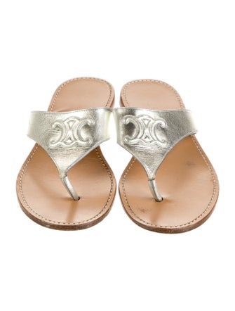 Celine Leather Slides