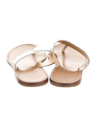 Celine Leather Slides