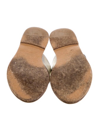 Celine Leather Slides