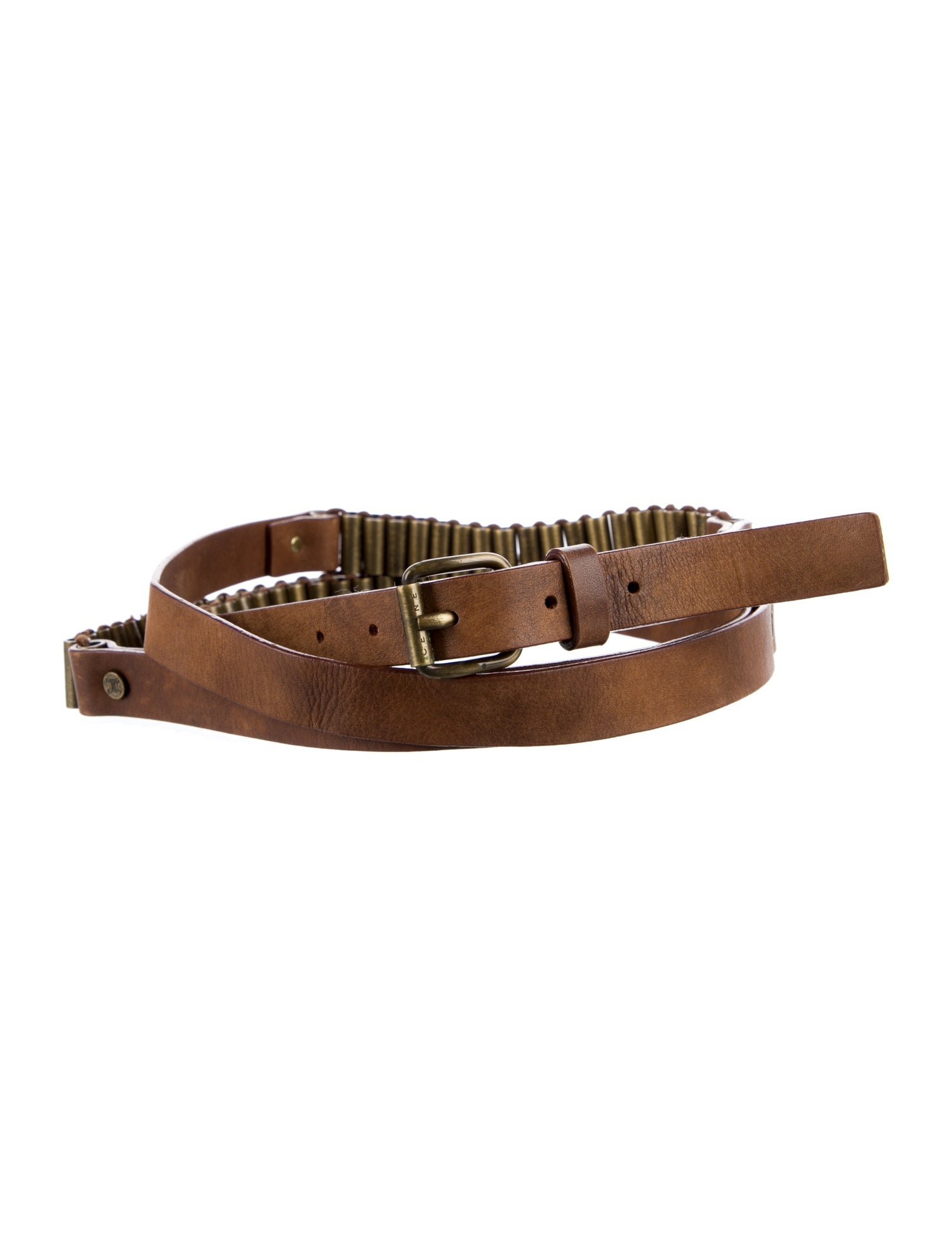 Celine Leather Waist Belt
