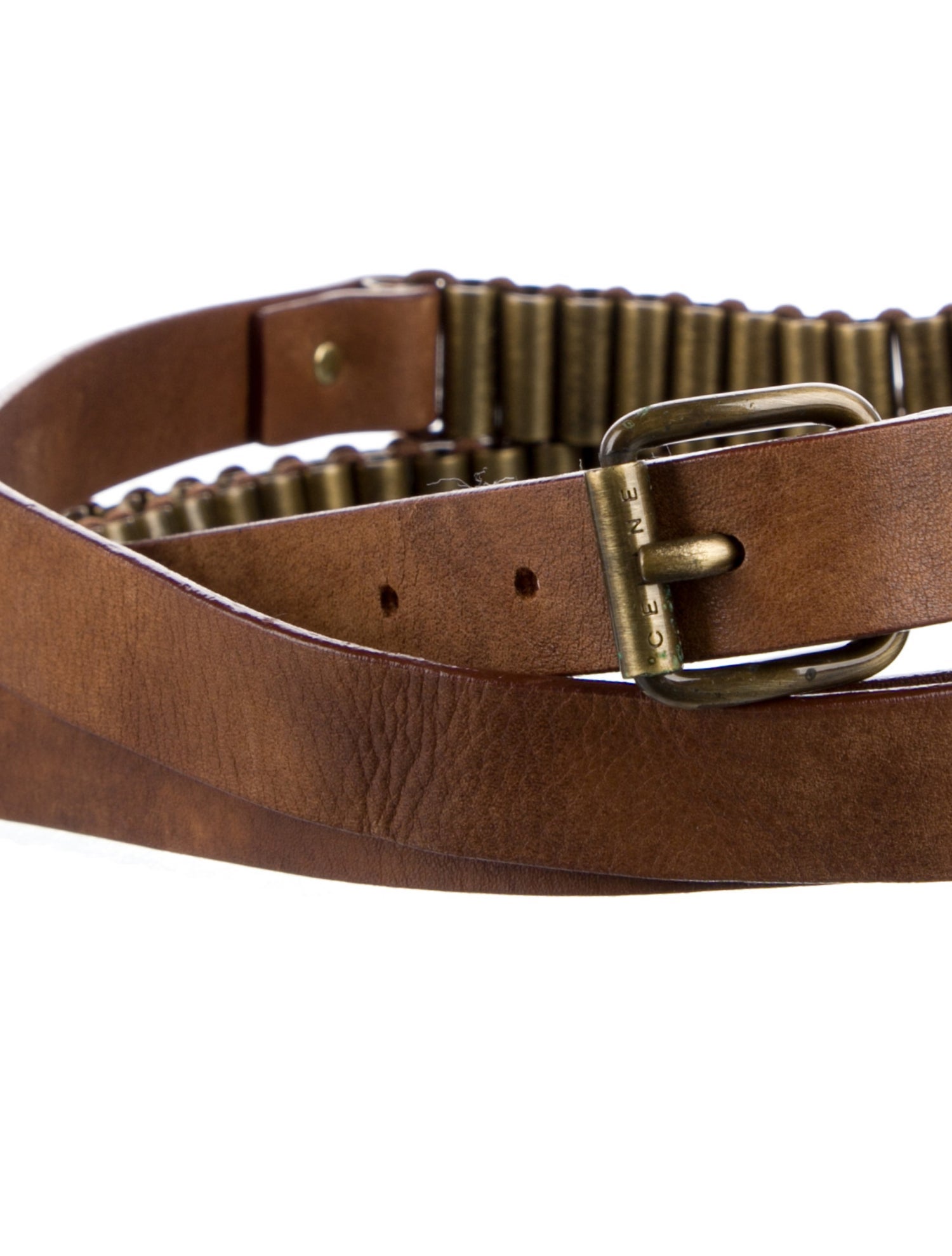 Celine Leather Waist Belt