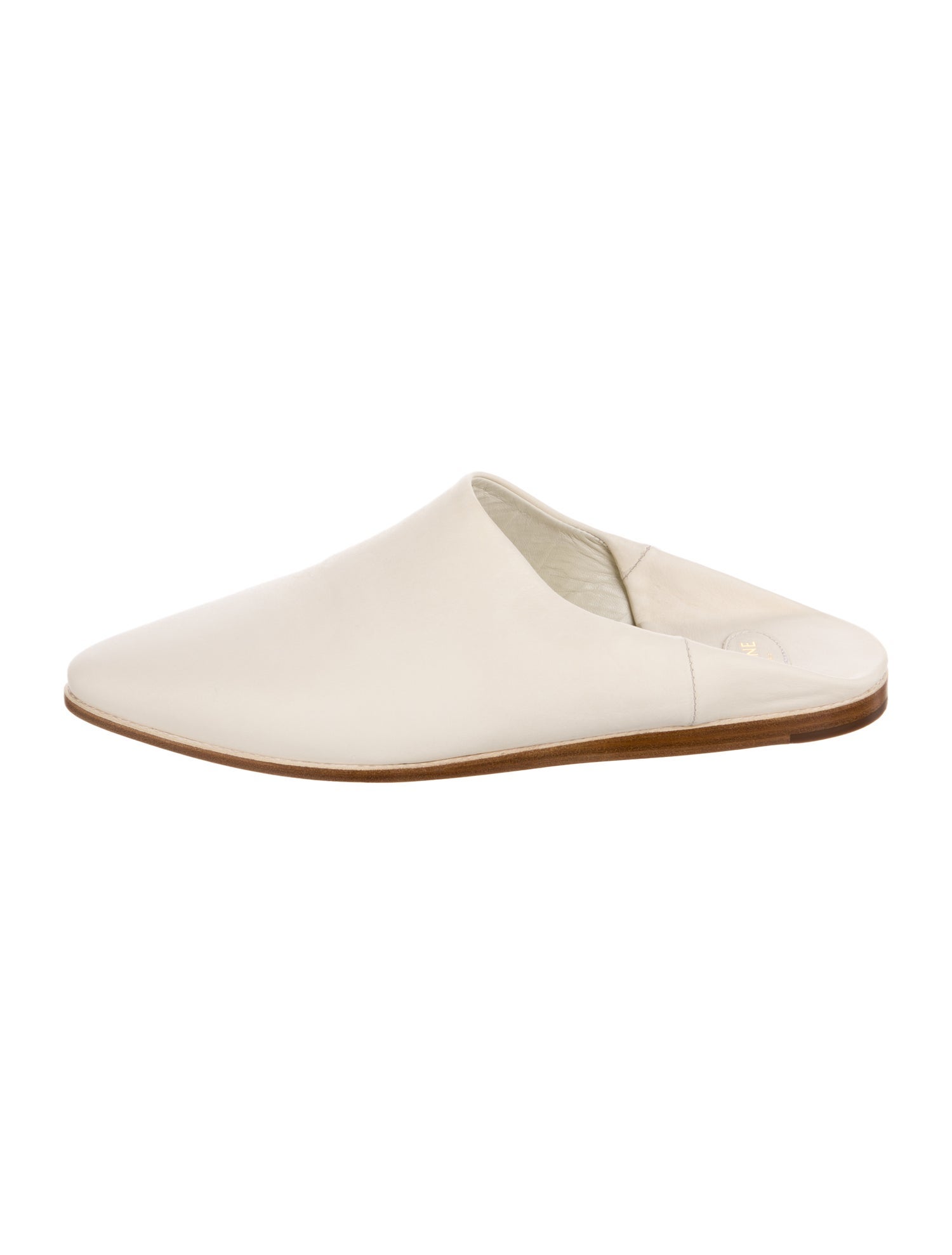 Celine Jacno Babouche Leather Mules