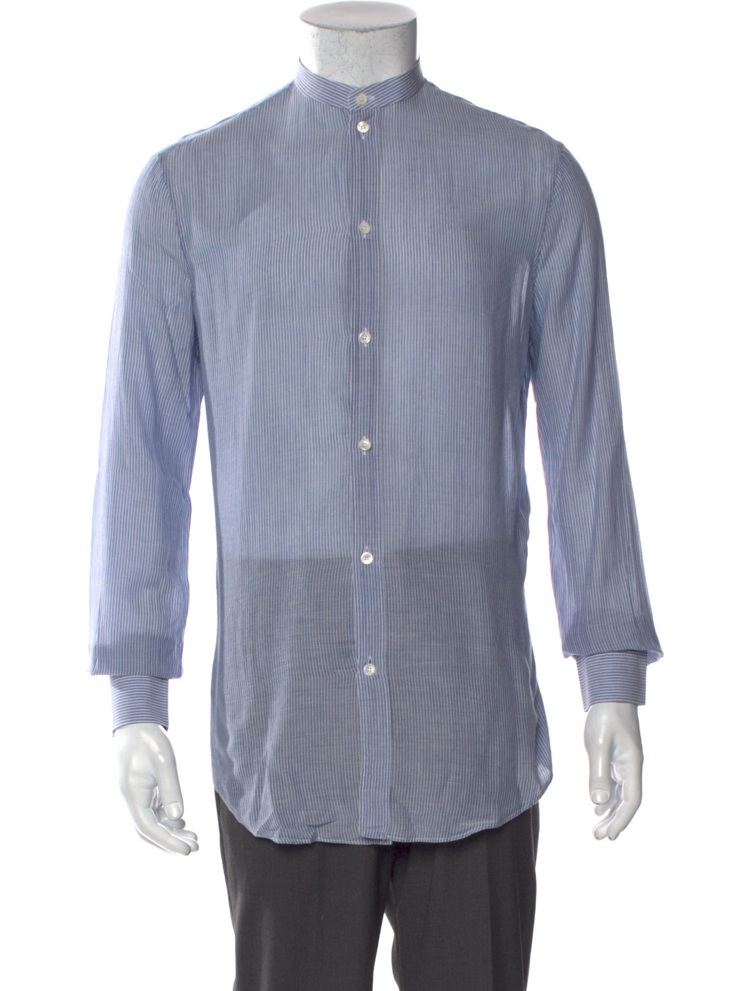 Celine Striped Long Sleeve Shirt