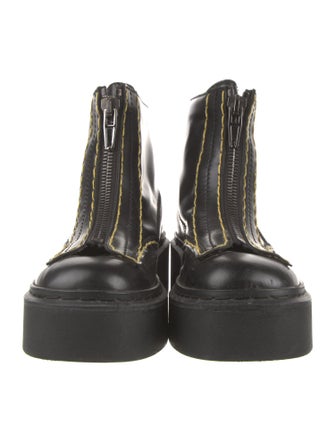 Celine Leather Chelsea Boots