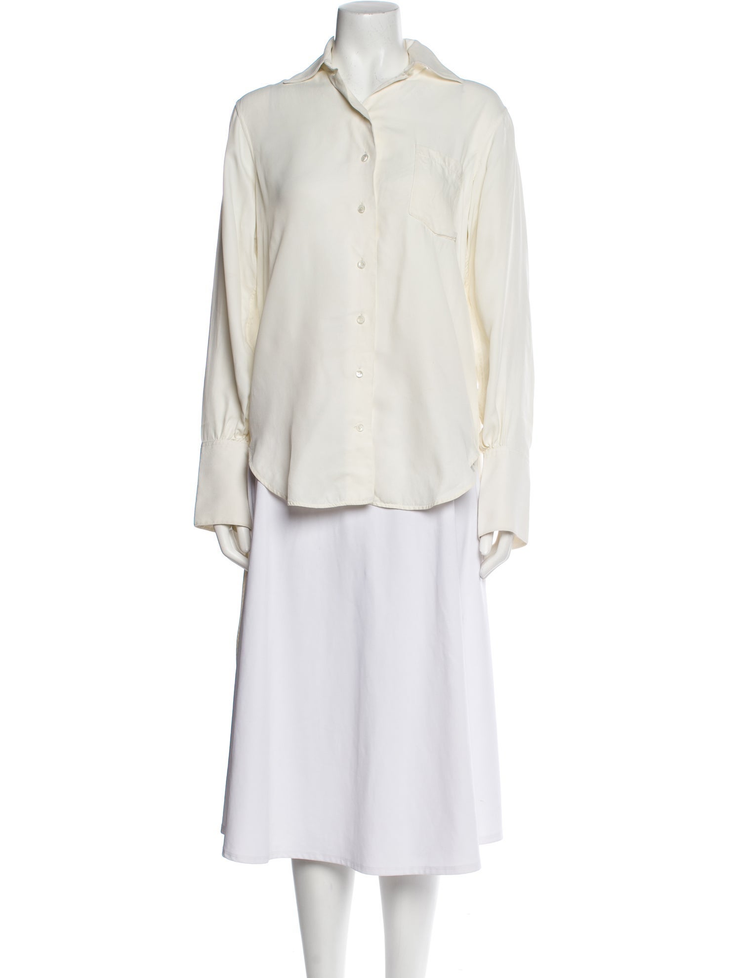 Celine Long Sleeve Button-Up Top