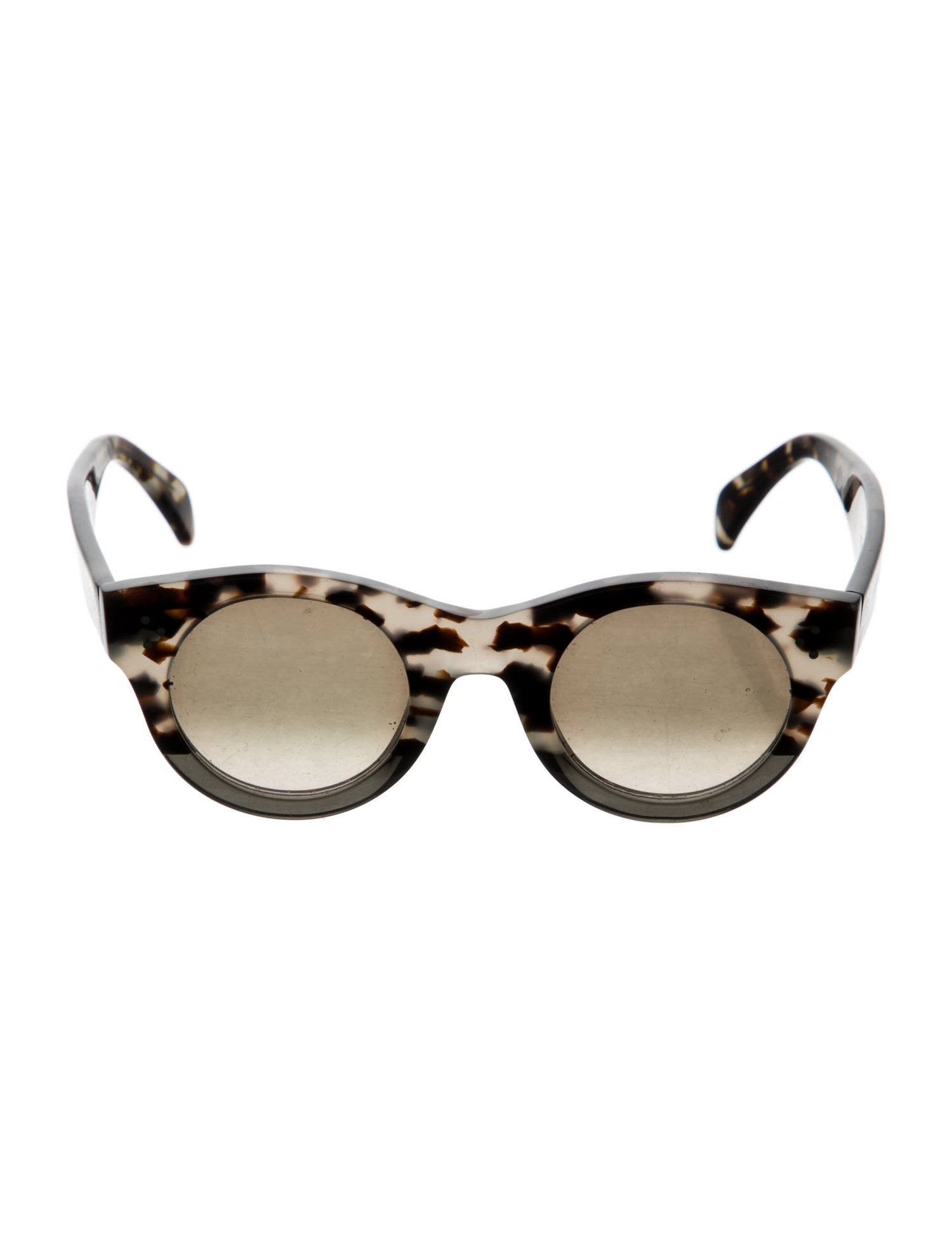 Celine Round Gradient Sunglasses