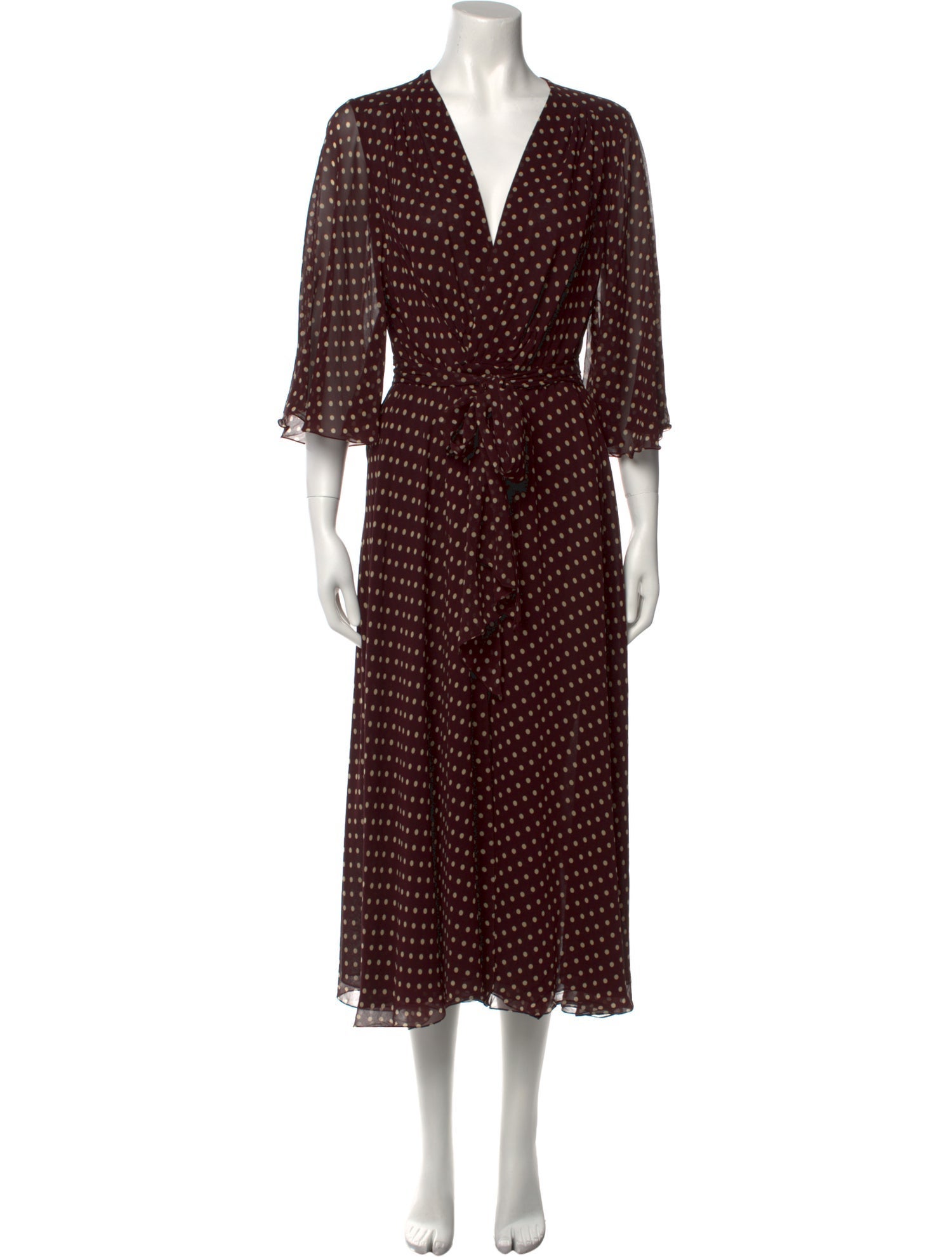 Celine Silk Long Dress