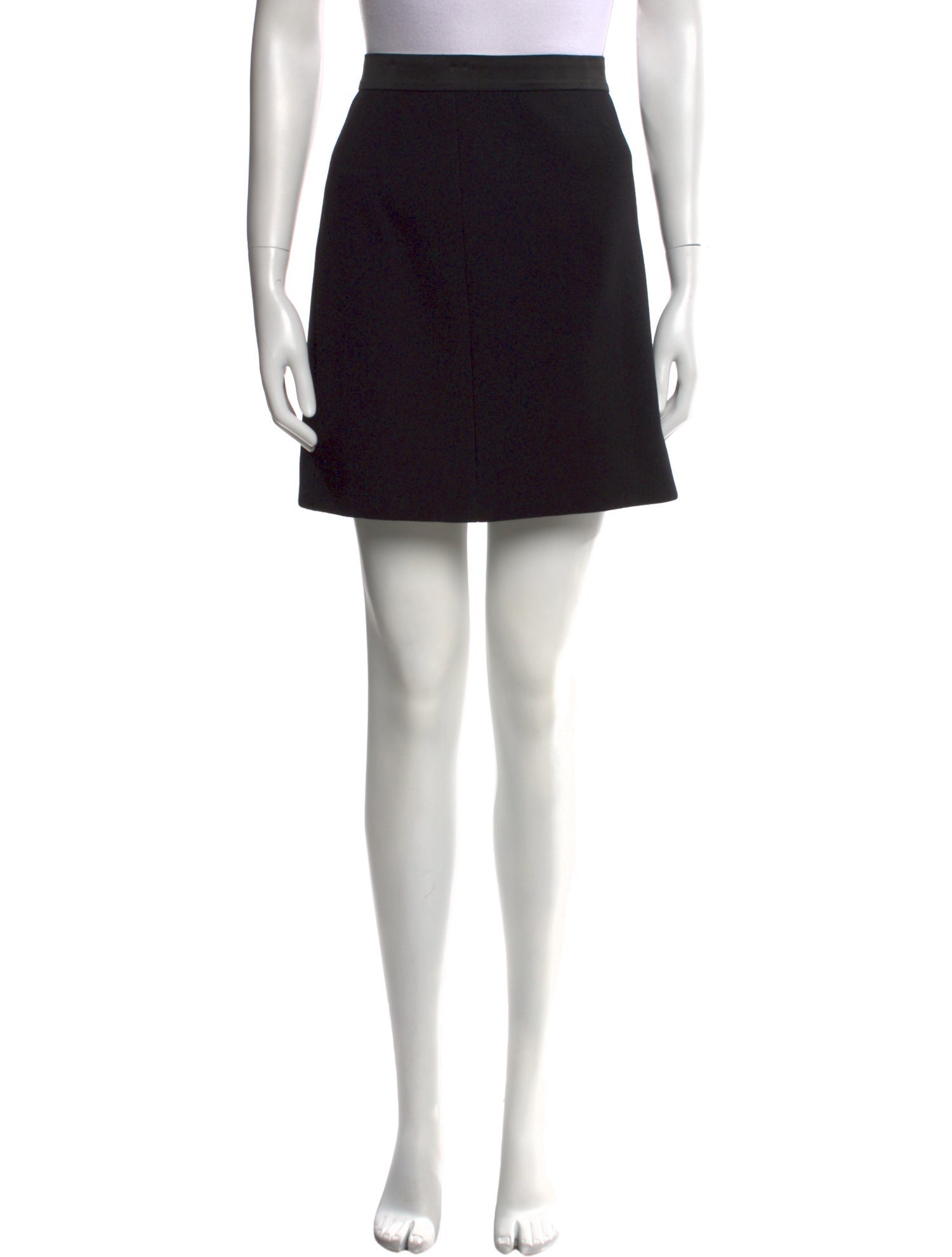 【CELINE】A-LINE MINI SKIRT Women's Trapeze mini skirt in cotton twill | CELINE | 24S