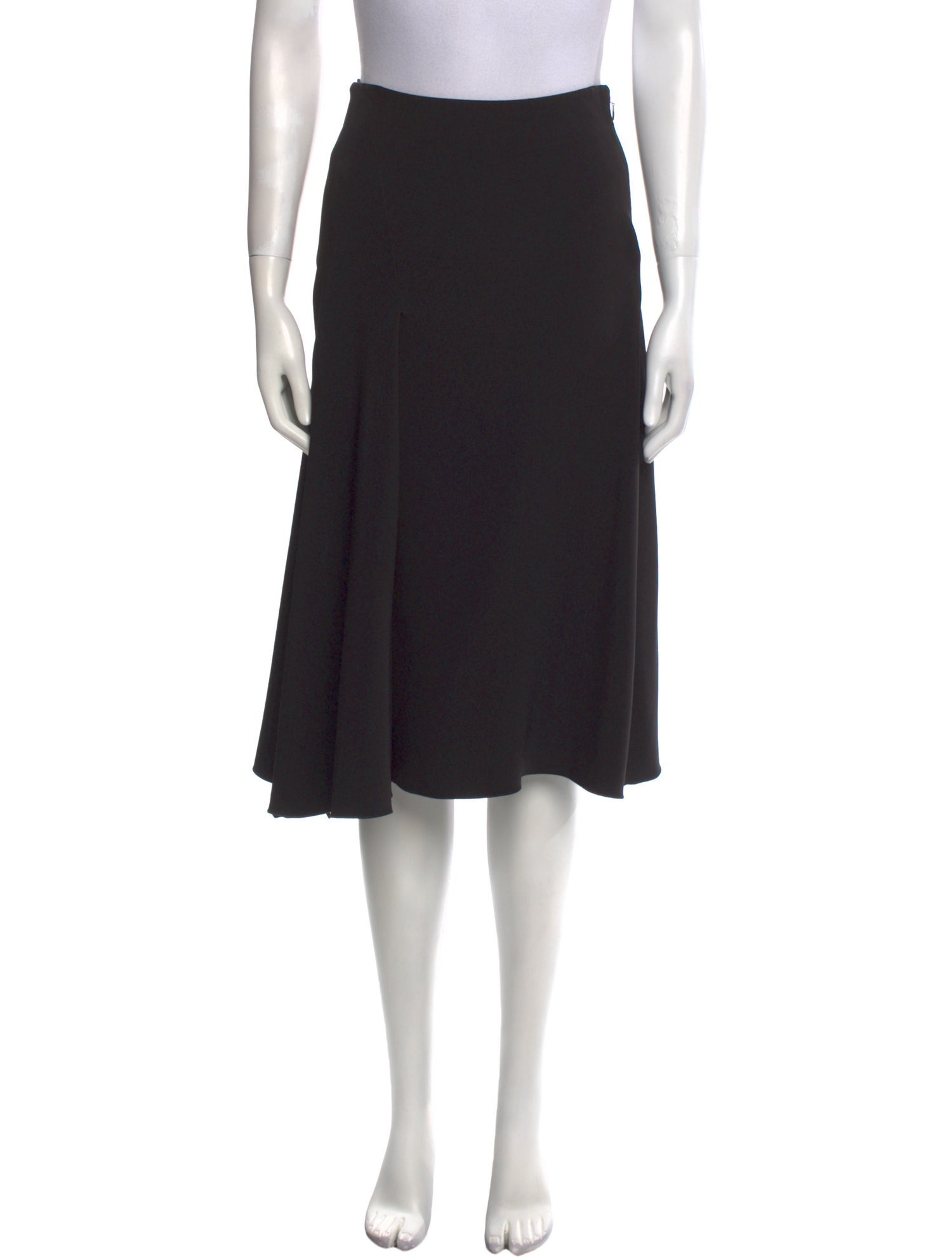 Celine Asymmetric Knee-Length Skirt