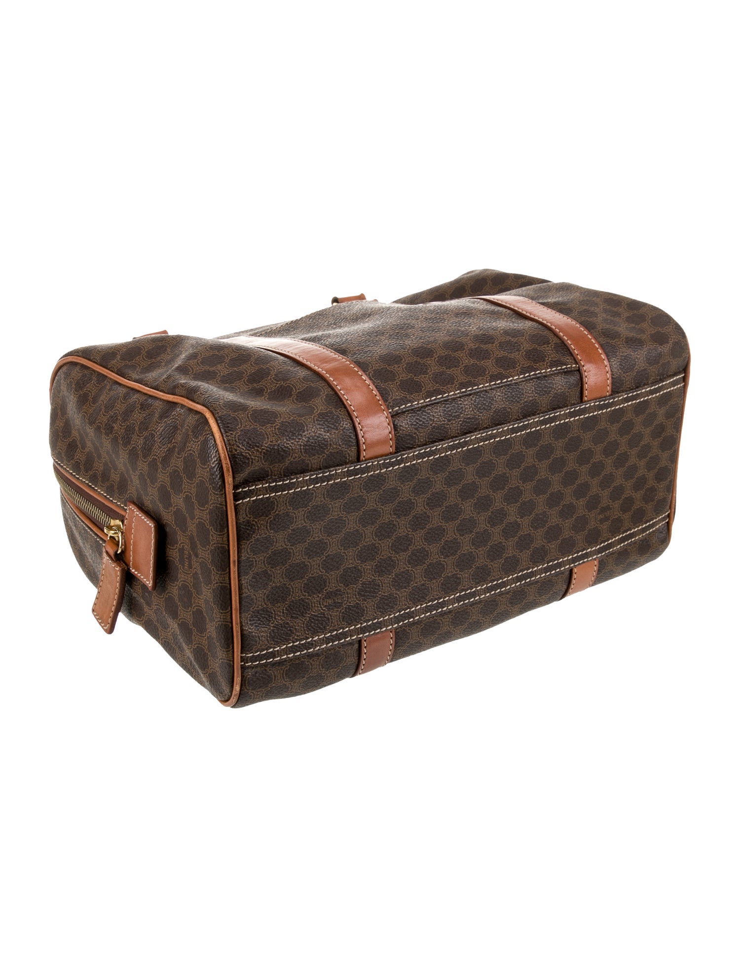 Celine Macadam Top Handle Bag Vintage