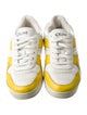 Celine Leather Colorblock Pattern Sneakers