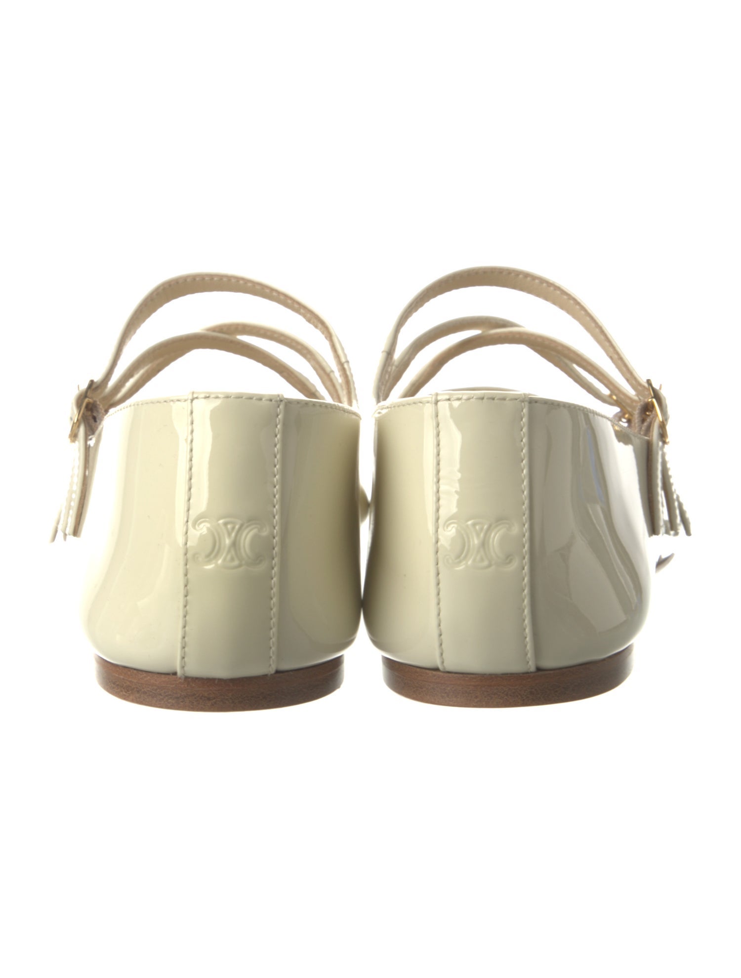 Celine Patent Leather Mary Jane Flats