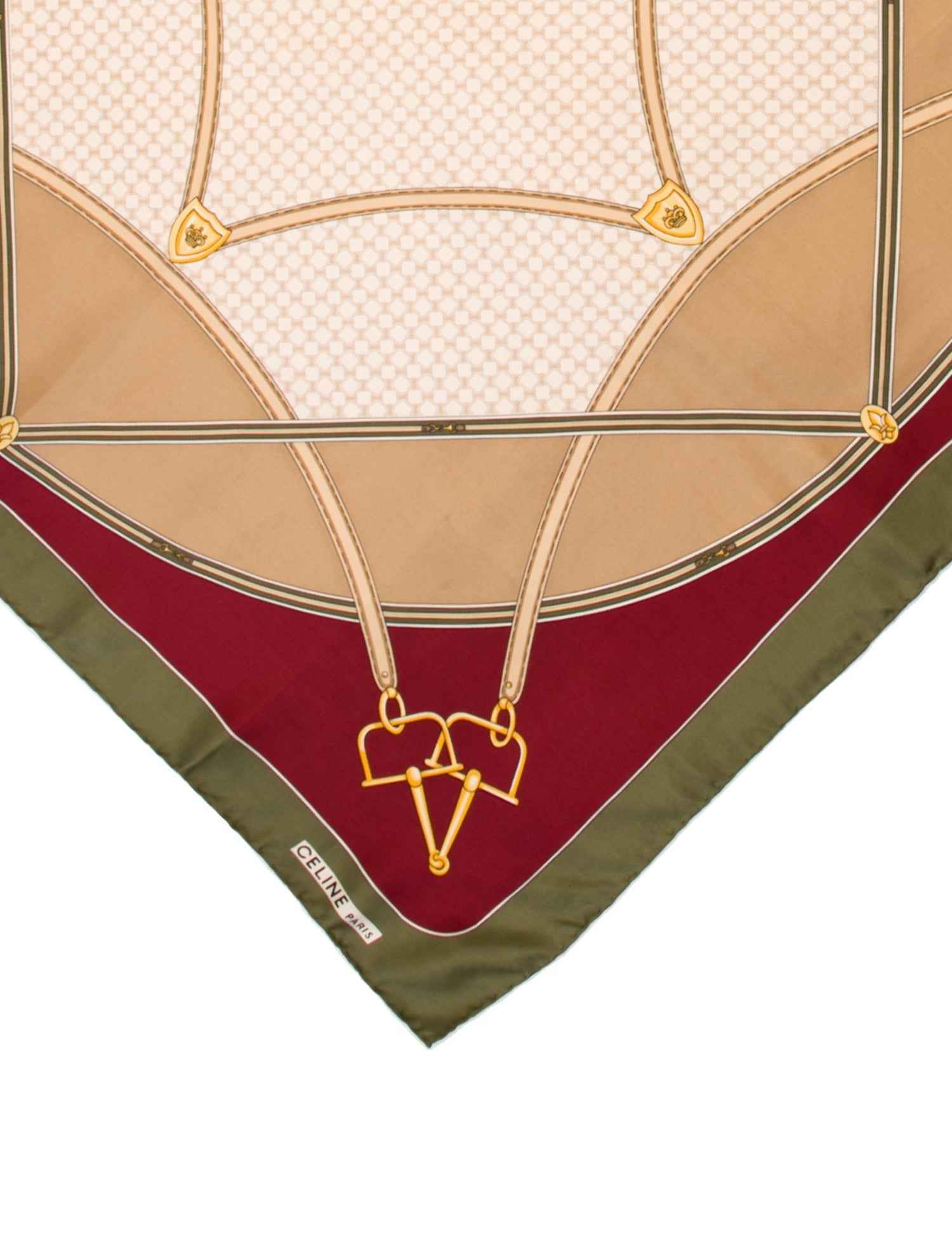 Celine Silk Printed Scarf