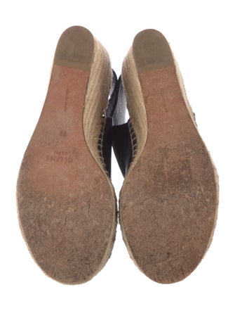 Celine Leather Espadrilles