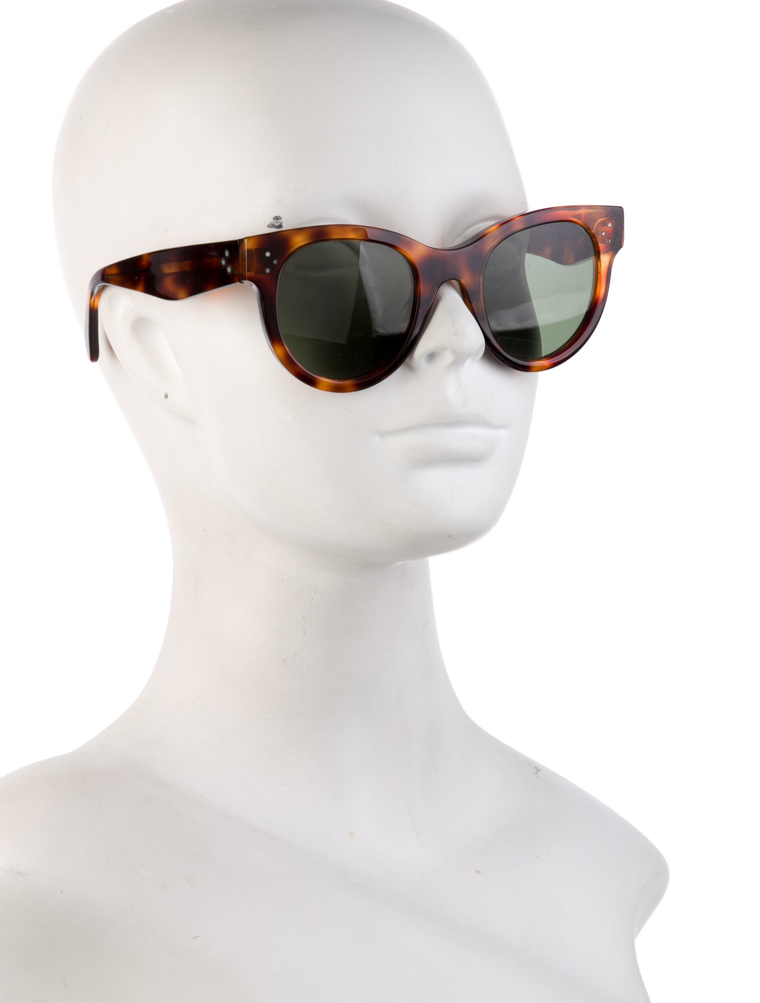 Celine Round Tinted Sunglasses