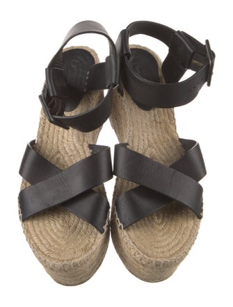 Celine Leather Espadrilles