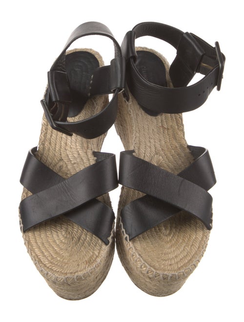 Celine Leather Espadrilles