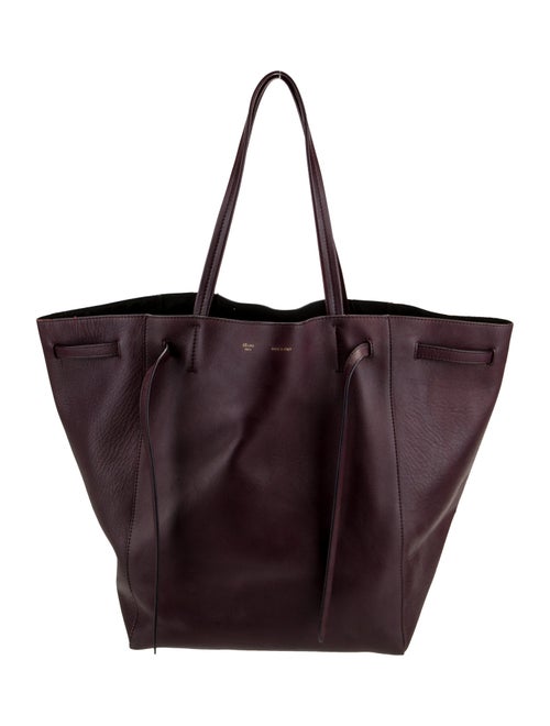 Celine Leather Cabas Phantom w/Belt Medium