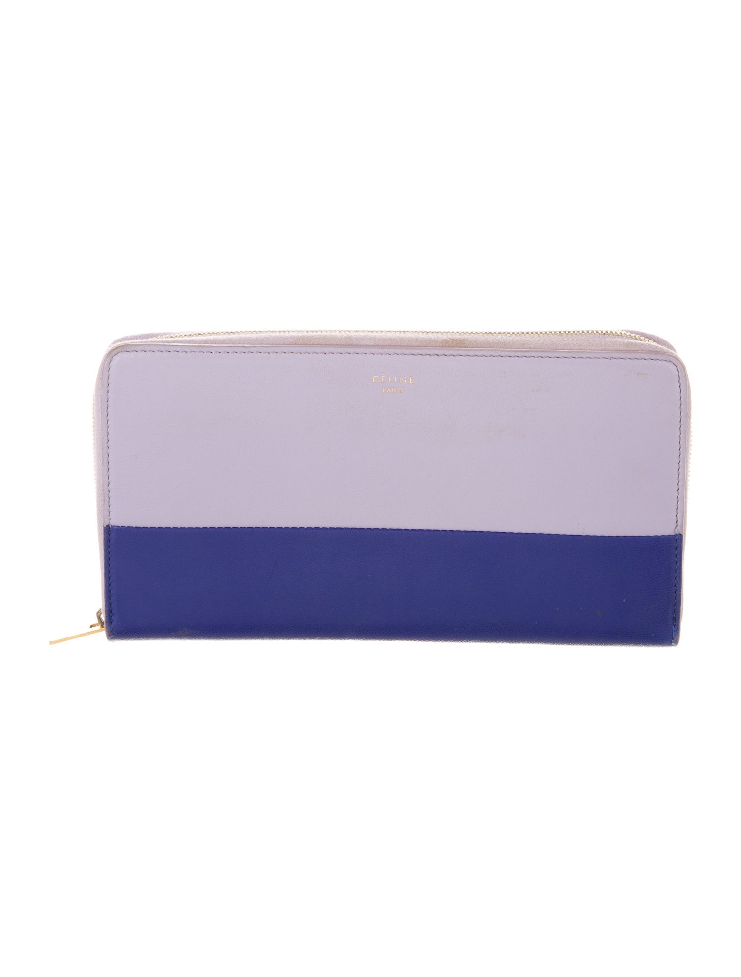 Celine 2014 Bicolor Continental Wallet