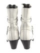 Celine Leather Moto Boots