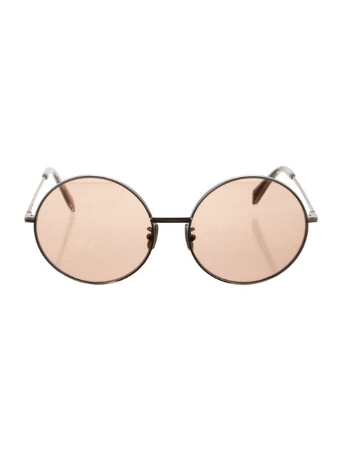 Celine Round Mirrored Sunglasses