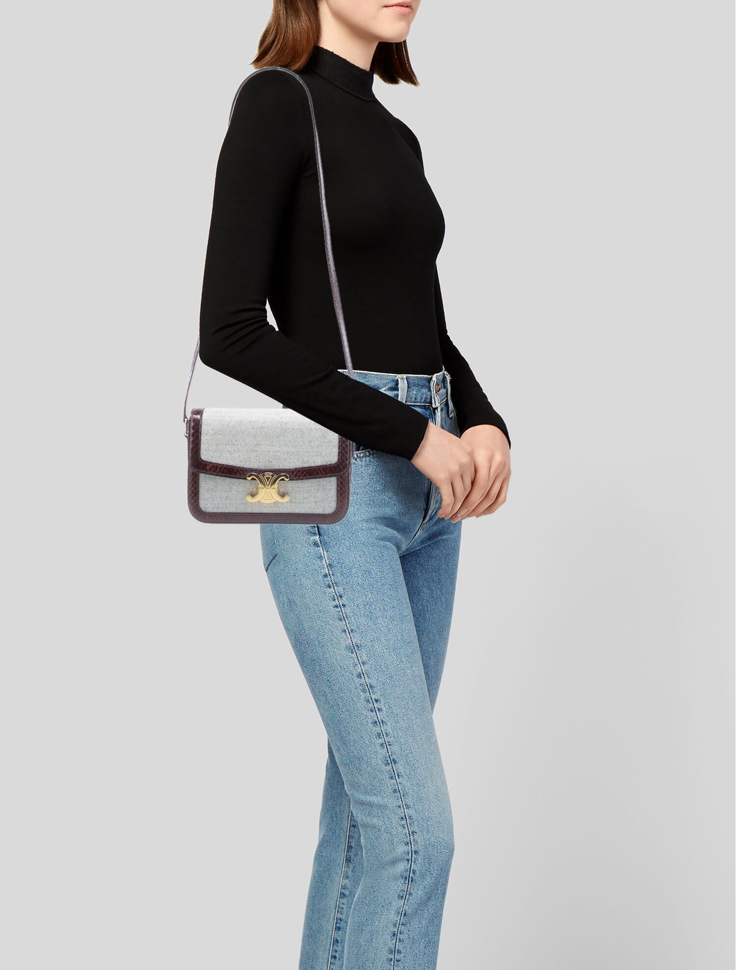 Celine Triomphe Crossbody Bag Medium