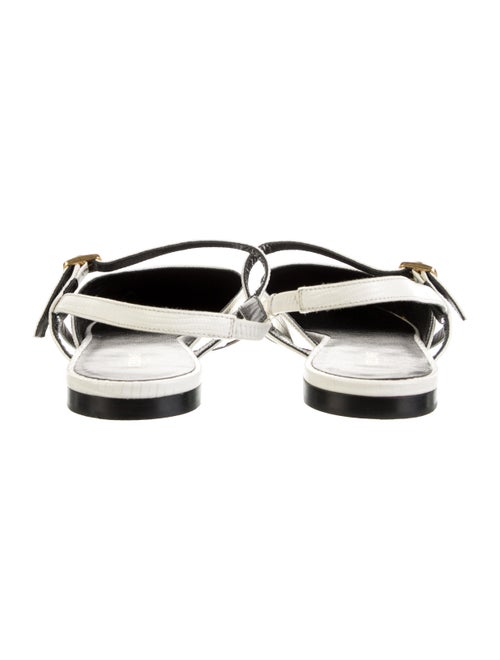 Celine Leather Slingback Flats