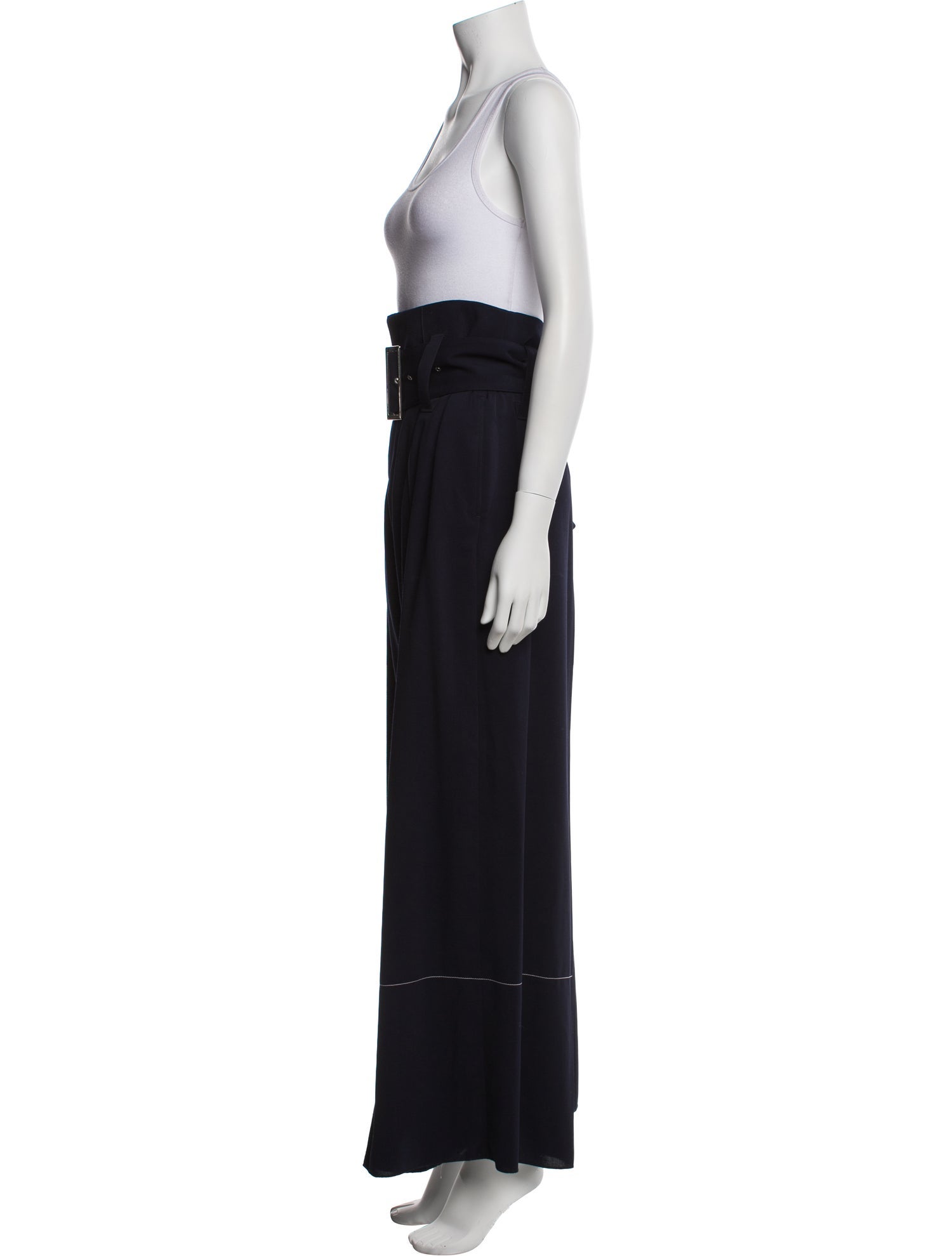 Celine Wool Wide Leg Pants