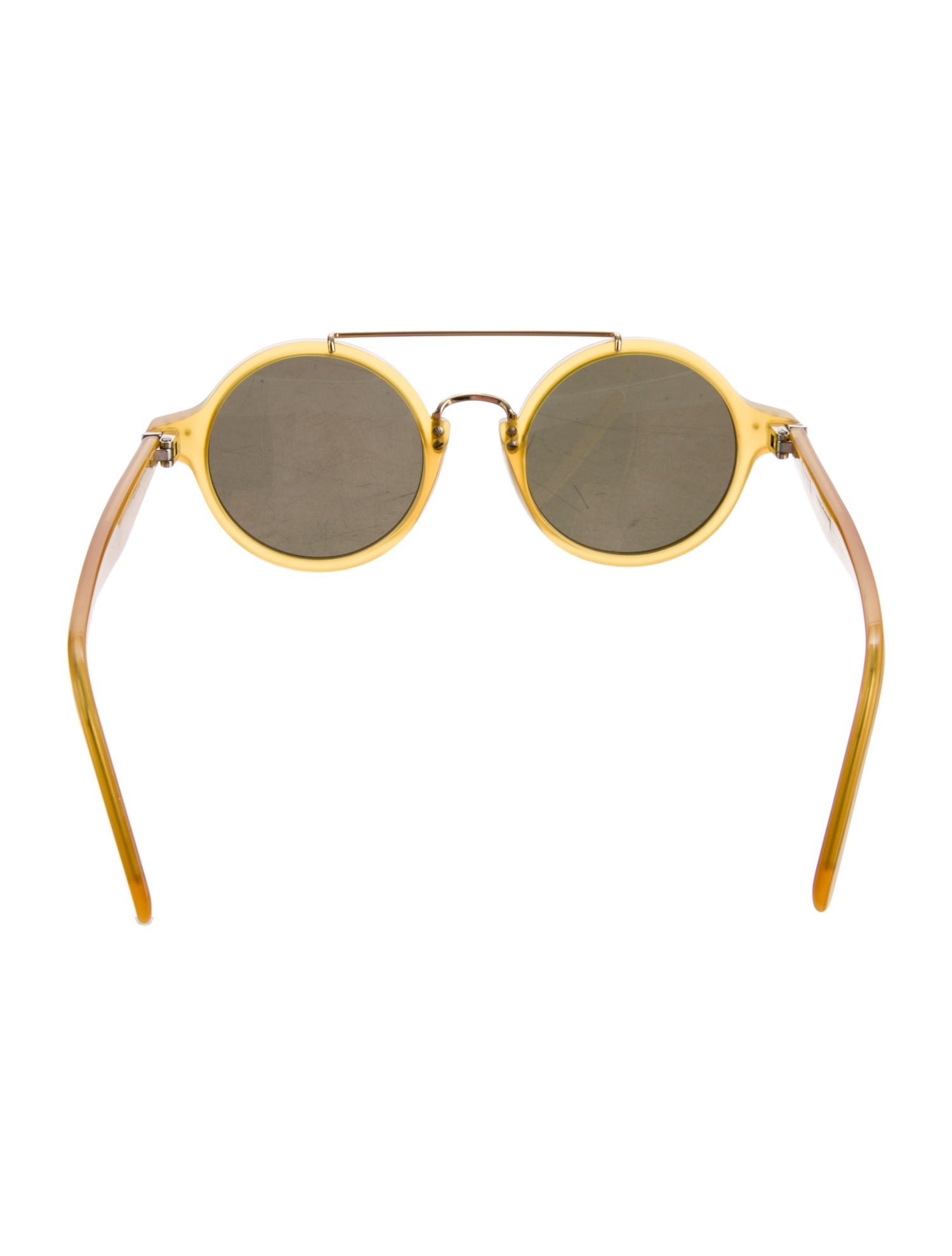 Celine Thin Ella Round Sunglasses