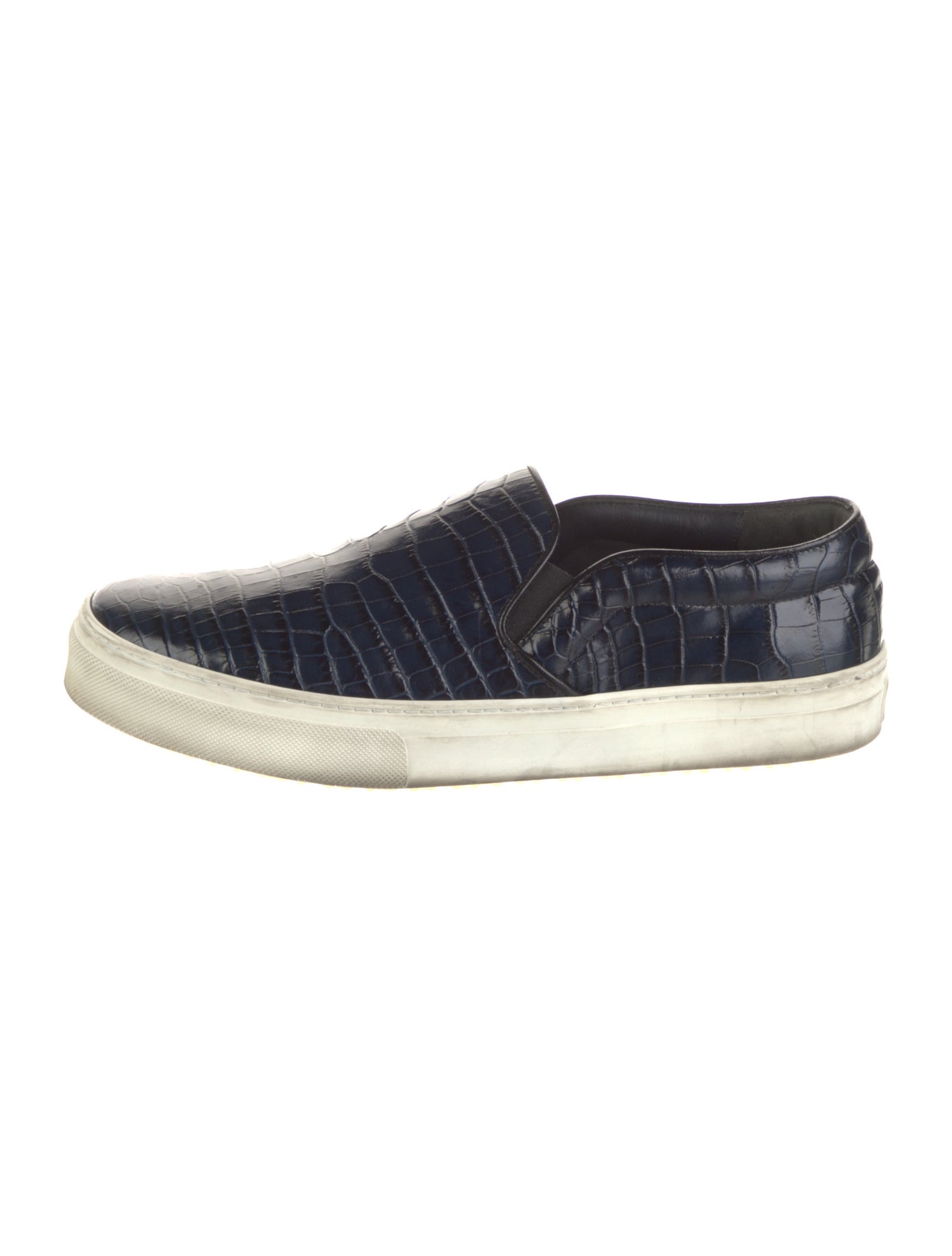 Celine Embossed Leather Sneakers
