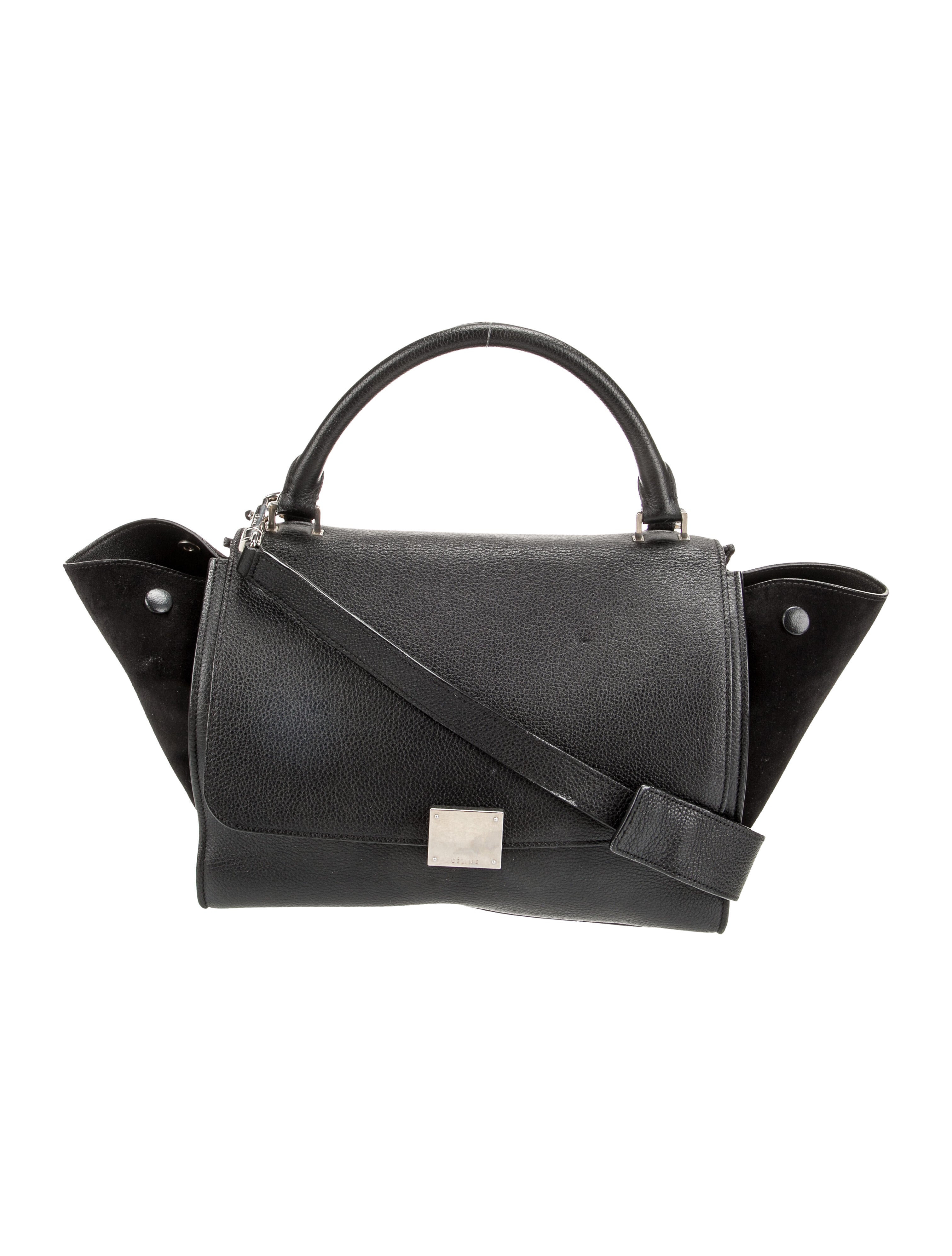 Celine Leather Trapeze Small