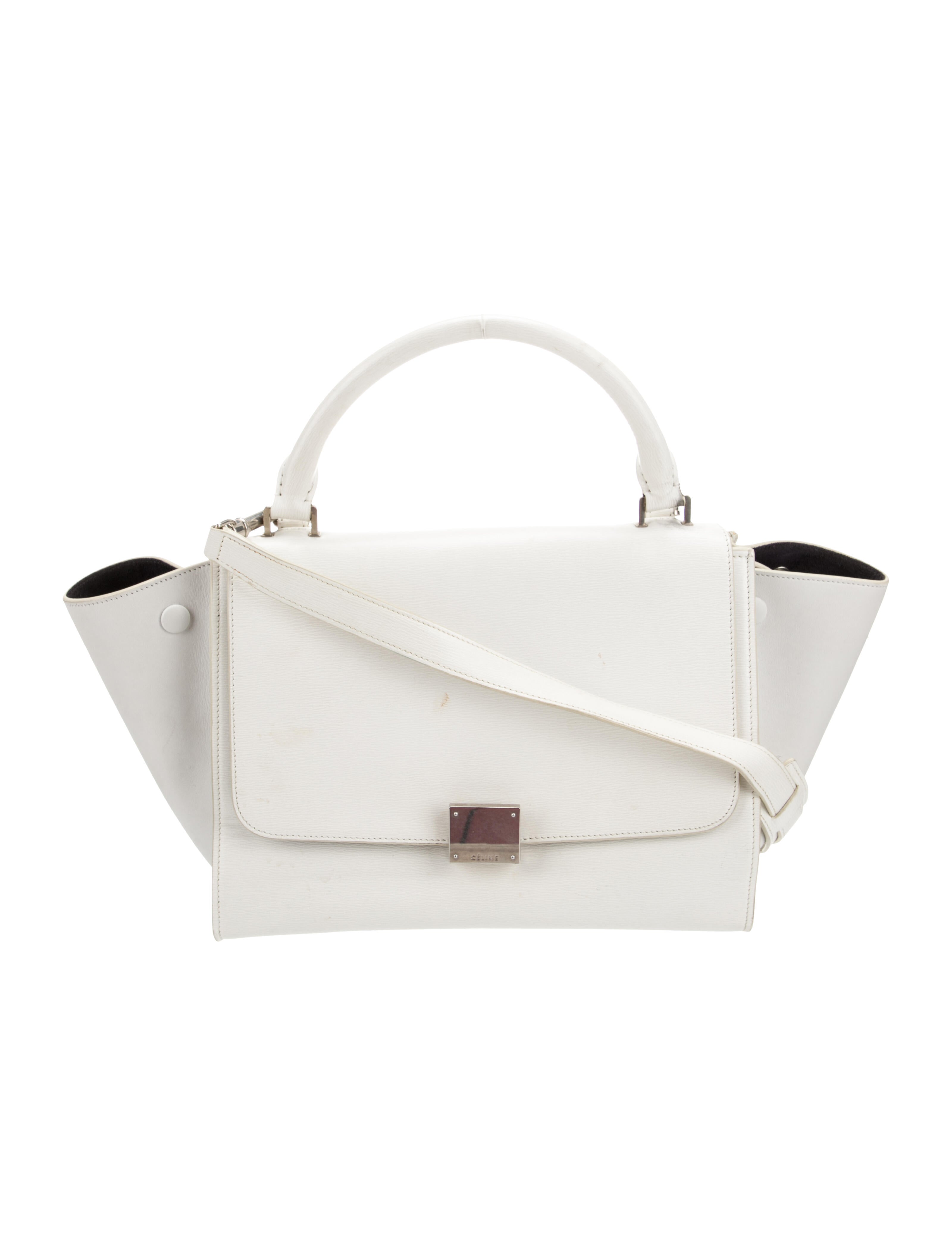 Celine Leather Trapeze Small
