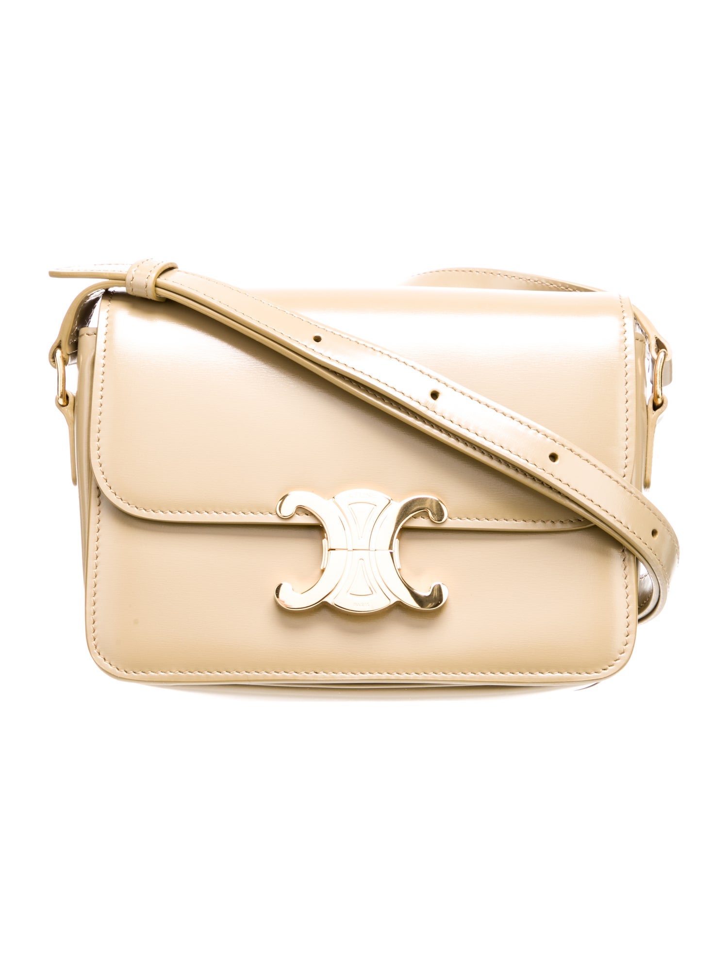 Celine Leather Triomphe Teen 2022