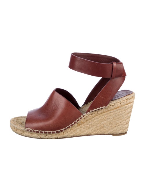 Celine Leather Printed Espadrilles