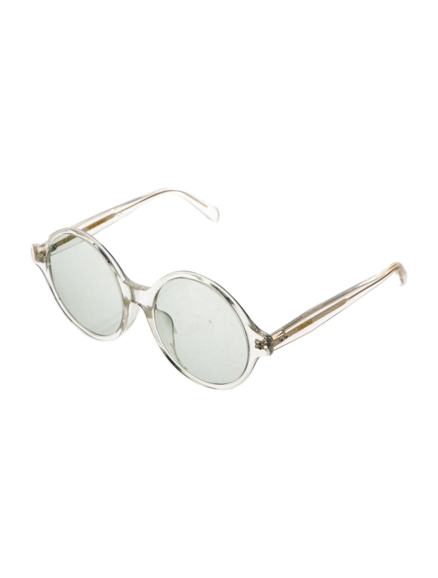 Celine Round Mirrored Sunglasses