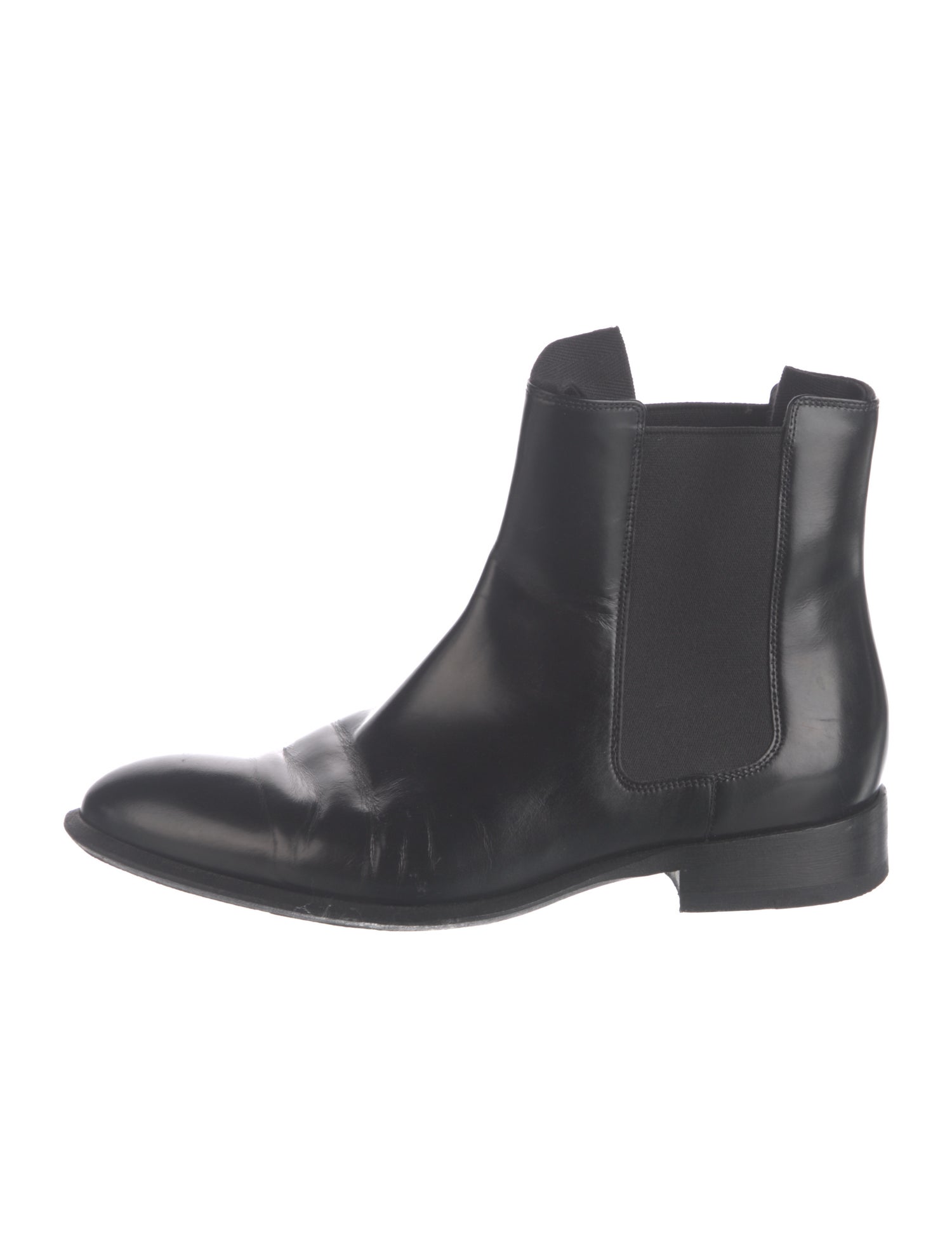 Celine Leather Chelsea Boots