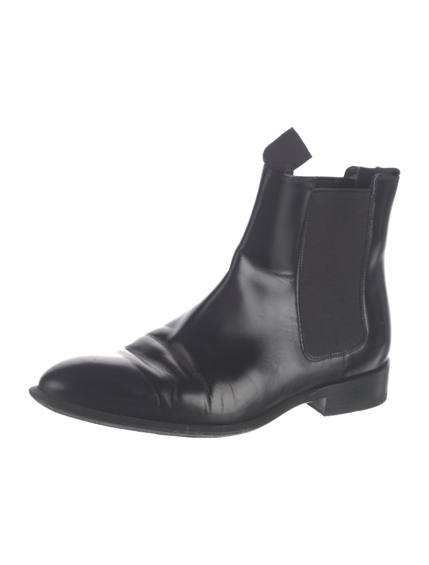 Celine Leather Chelsea Boots