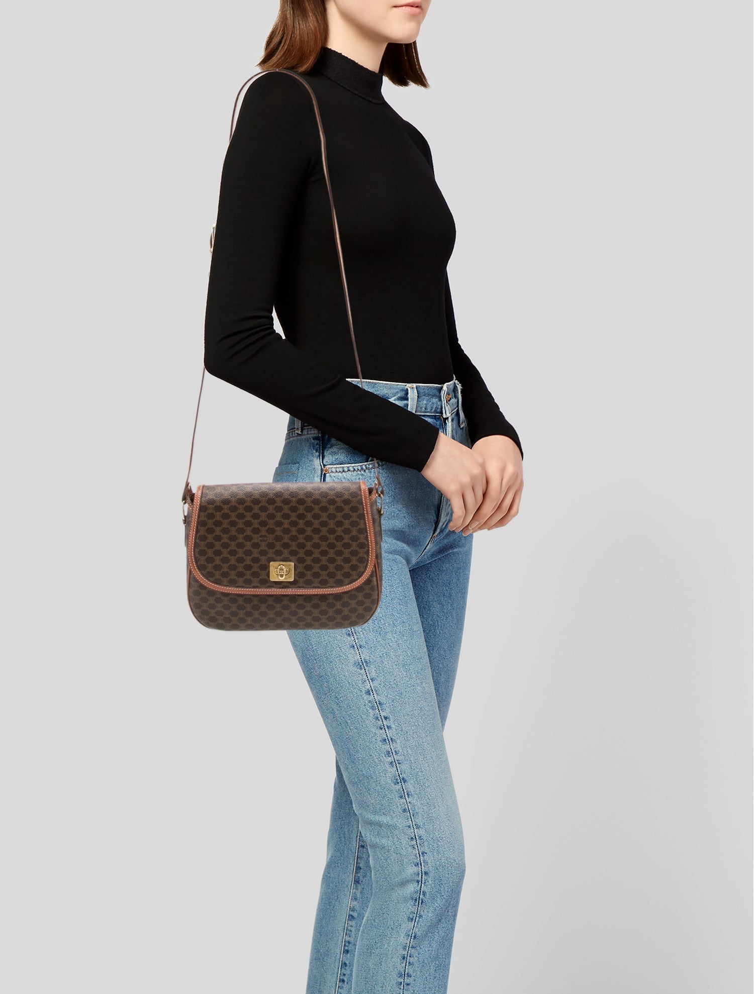 Celine Macadam Crossbody Bag